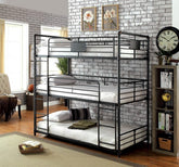 Olga Twin/Twin/Twin Bunk Bed Model Cm-Bk912-Bed By Furniture Of America